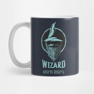 A Wizard Never Late Mug